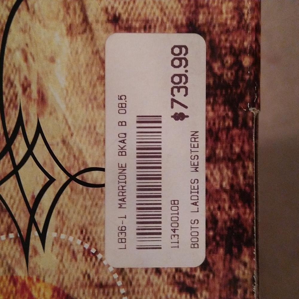 RARE OLD GRINGO BOOTS BNIB SZ 8.5 - Picture 4 of 5